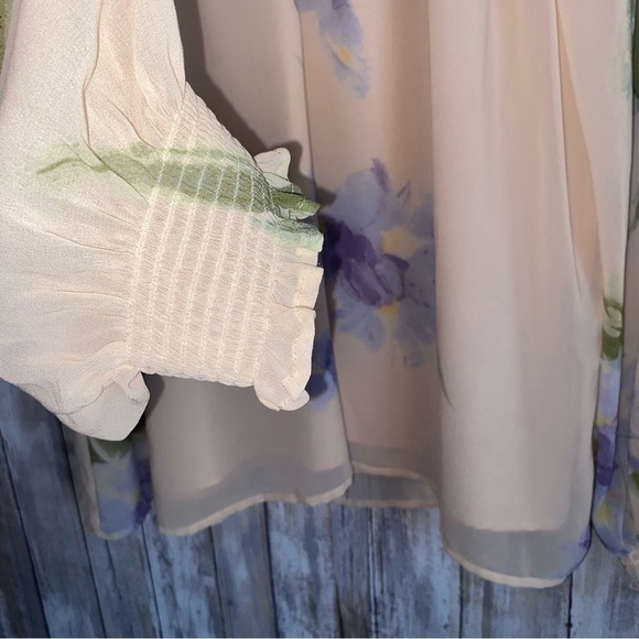 Entro Fresh Start Peach Pink Blouse - Picture 5 of 8